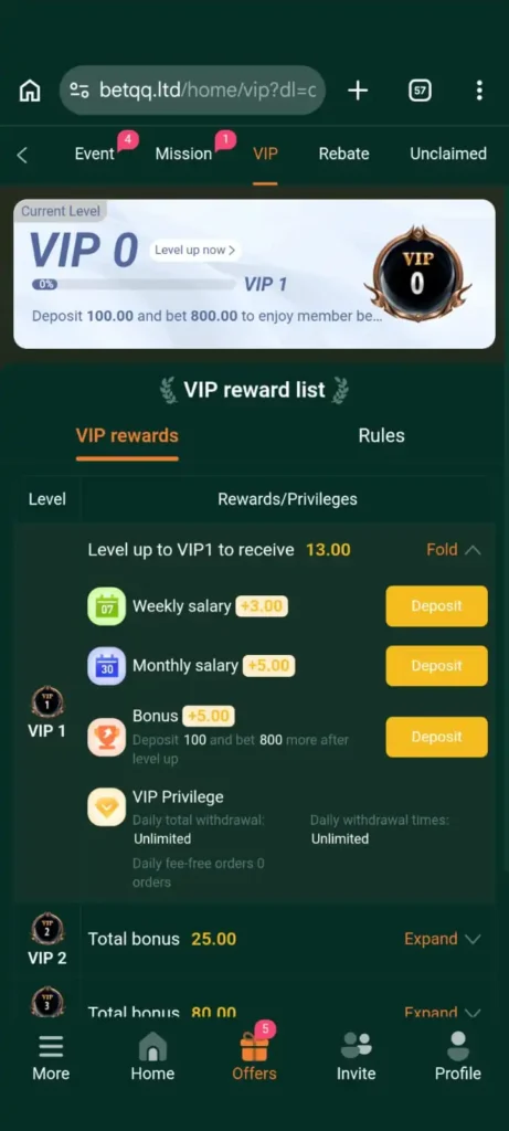 BetQQ new game login