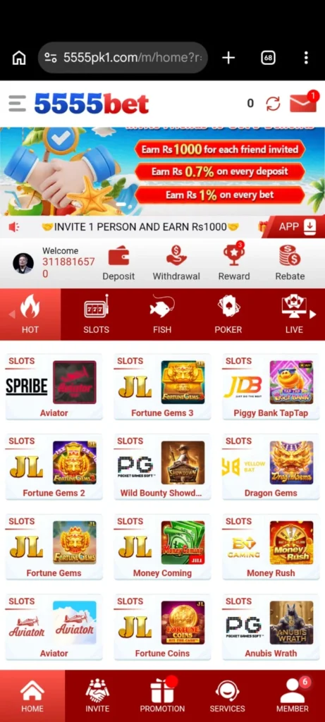 5555Bet Game download now