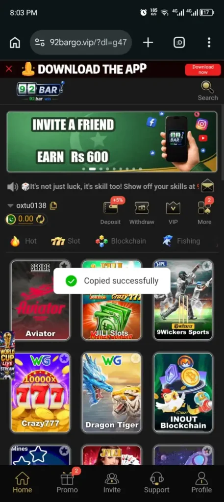 92BAR Game download now