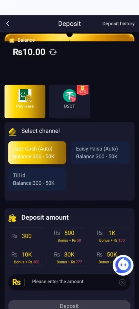 Royal8Bet Game deposit and withdraw